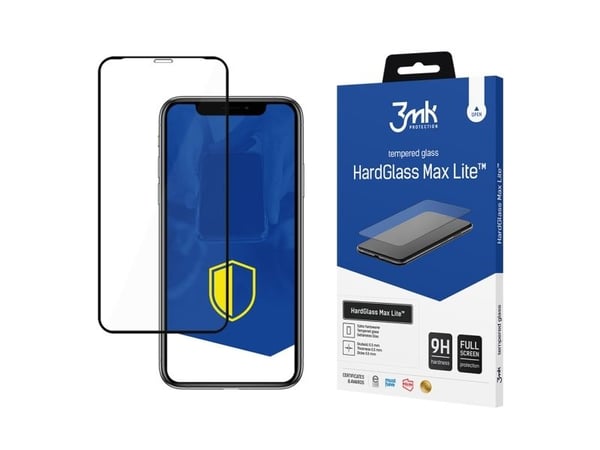3mk Hardglass Max Lite for iPhone 11 Pro Max svart