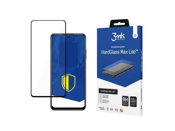 3MK HardGlass Max Lite, Redmi Note 10 4G, 1 stykker