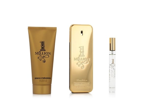 Rabanne 1 Million EDT 100 ml + EDT MINI 10 ml + SG 100 ml (herre)