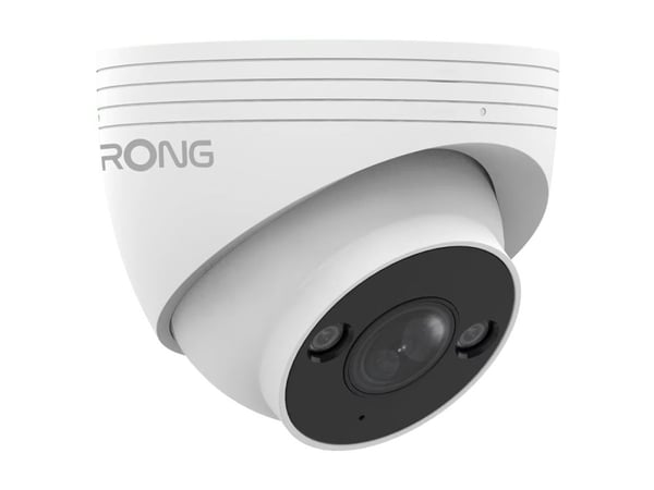 Strong TUR05DL0-P - Nettverksovervåkingskamera - lite tårn - farge (Dag og natt) - 5 MP - lyd - Ethernet 10Base-T/100Base-T - H.265+ - DC 12 V / 48...