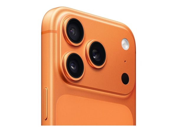 Apple iPhone 17 Pro - 5G smarttelefon - dual-SIM / Internt minne 256 GB - OLED-skjerm - 6,3" - 2622 x 1206 piksler (120 Hz) - 3x bakkamera 48 MP, 4...
