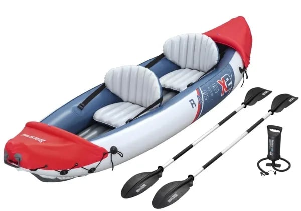 Bestway 65077 oppblåsbar kajakk for to 321 x 88 cm