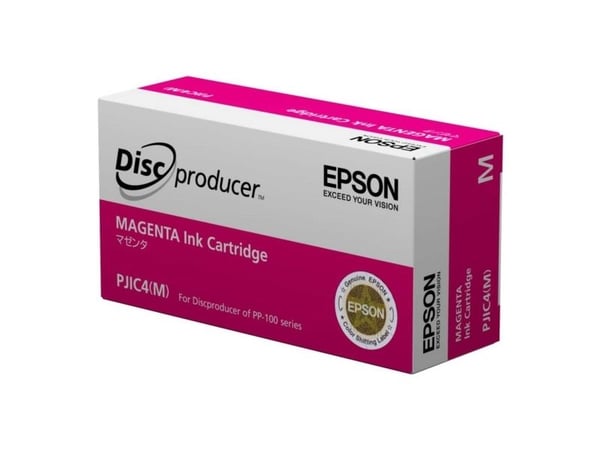 Epson Discproducer PJIC7(M) - Magenta - original - bläckpatron - för Discproducer PP-100, PP-100AP, PP-100II, PP-100IIBD, PP-100III, PP-100N, PP-10...
