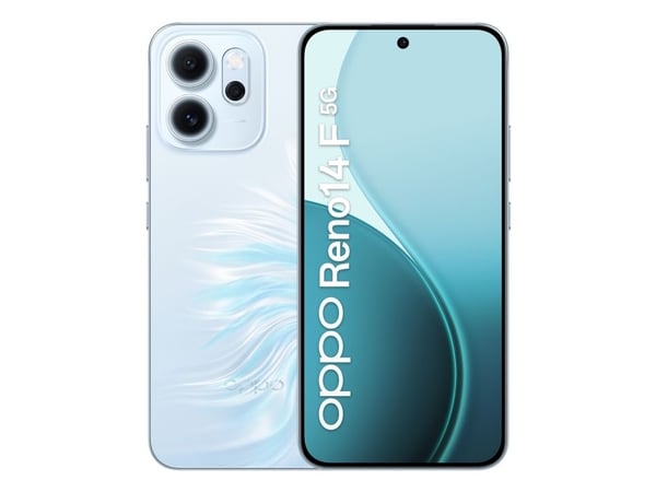 OPPO Reno14 F - 5G pekskärmsmobil - dual-SIM / Internminne 256 GB - OLED-skärm - front camera