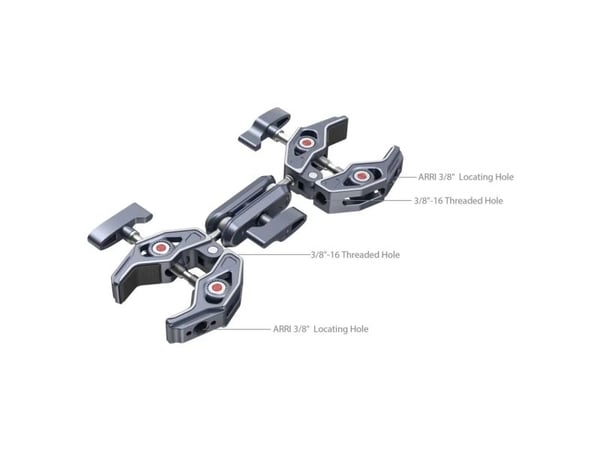 SmallRig 4103B, Digitaalikamera, Musta, Alumiini, Ruostumaton teräs, 1/4", 6,5 cm, 6 cm, 6 cm