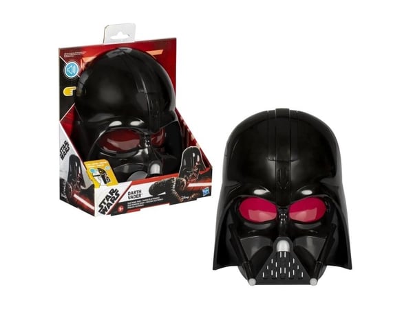 Star Wars Elektronisk Darth Vader-mask, Barn, Ansiktsmask, 5 År, Film