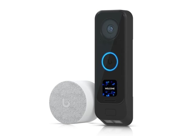 Ubiquiti UniFi G4 Doorbell Professional PoE Kit - Smart dörrklocka - med kamera - kabelansluten