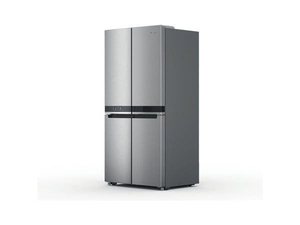 Whirlpool WQ9 U3L EF, Frittstående, Amerikansk dør, Rustfritt stål, 4 dører, Berøringskontroll, På dør
