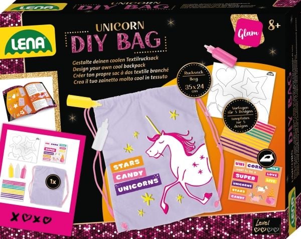 Fashion Unicorn ryggsäck, design-själv-ryggsäck