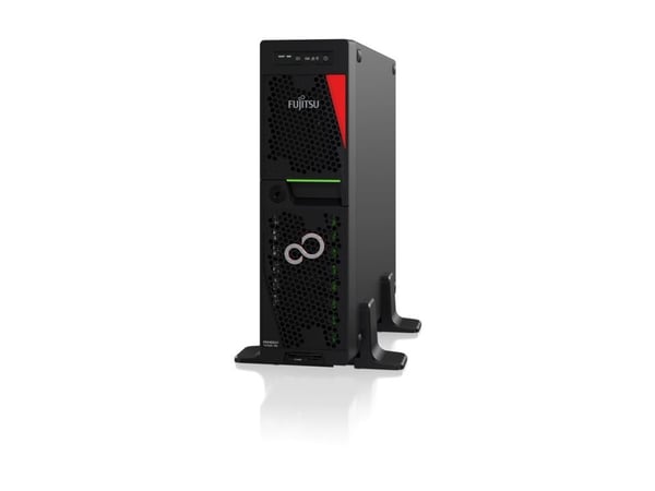 Fujitsu PRIMERGY TX1320 M6 - Palvelin - UCFF 1 x Xeon 6333P / enintään 5,2 GHz - RAM 32 GB - SATA/SAS - hot-swap 2,5" - ei kiintolevyä - Gigabit Et...