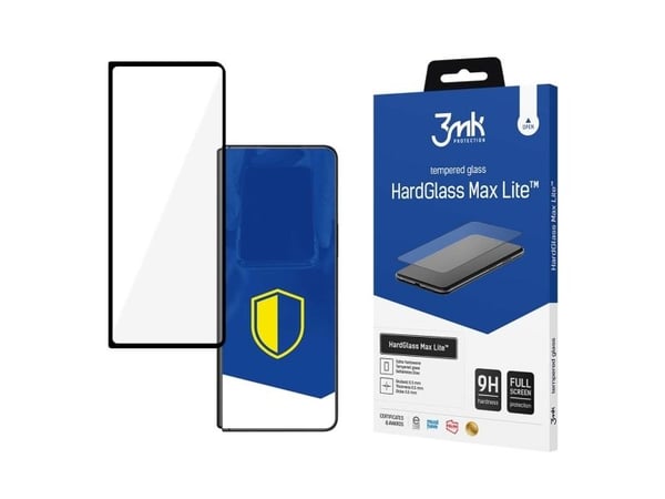 3MK HardGlass Max Lite, Galaxy Z Fold 3 5G (Front), 1 stykker