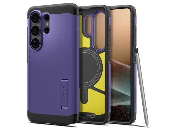 Spigen Tough Armor (Magfit), Mobilskal, Samsung, Galaxy S26 Ultra, 17,5 cm (6.9"), Violett