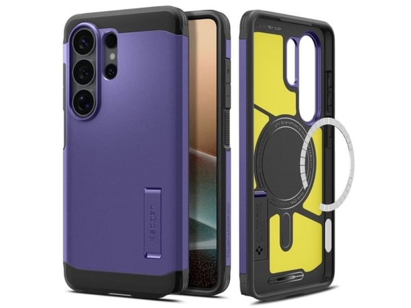 Spigen Tough Armor (Magfit), Mobilskal, Samsung, Galaxy S26 Ultra, 17,5 cm (6.9"), Violett