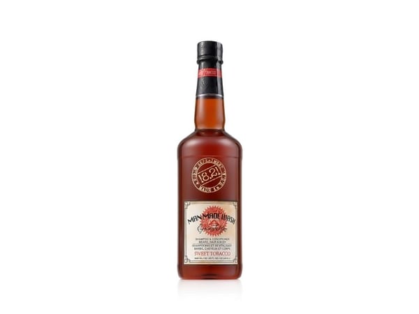 BIOK Laboratorija 18.21 Man Made Wash Sweet Tobacco multifunksjonelt produkt for menn 3-i-1: sjampo, balsam og kroppsvask i ett, 950 ml