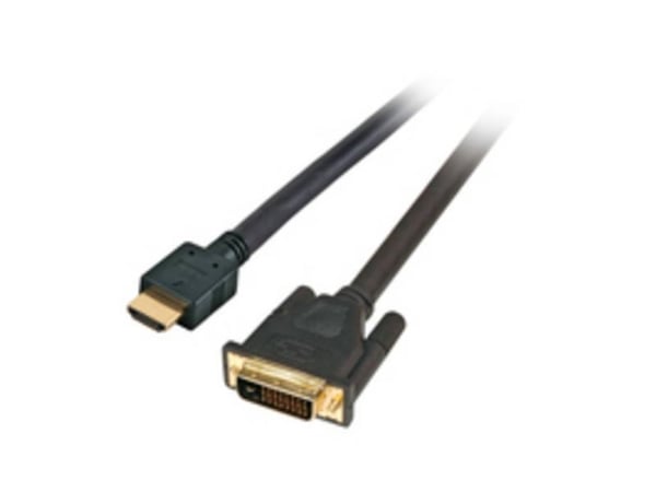 EFB Elektronik K5432SW.3, 3 m, HDMI Typ A (Standard), DVI, Manlig kontakt, Manlig kontakt, Rakt
