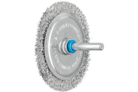 PFERD RBU 7004/6 INOX 0,20, 7 cm, 7 cm, Stål, Metal uden jern, Brons, Rustfrit stål, Aluminium, 15000 rpm
