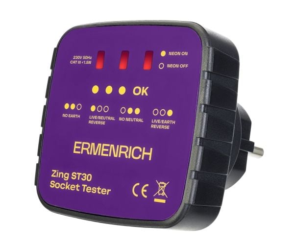 Ermenrich Zing ST30 sokkeltester