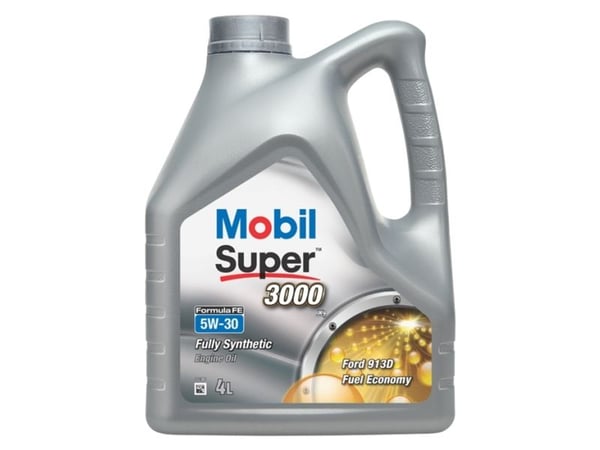 Mobil Super3000 X1F-FE, 4ltr. 5W30 olie