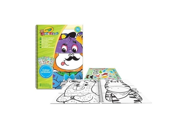 Crayola Mini Kidstoday Feel Mix & Match Flip Book