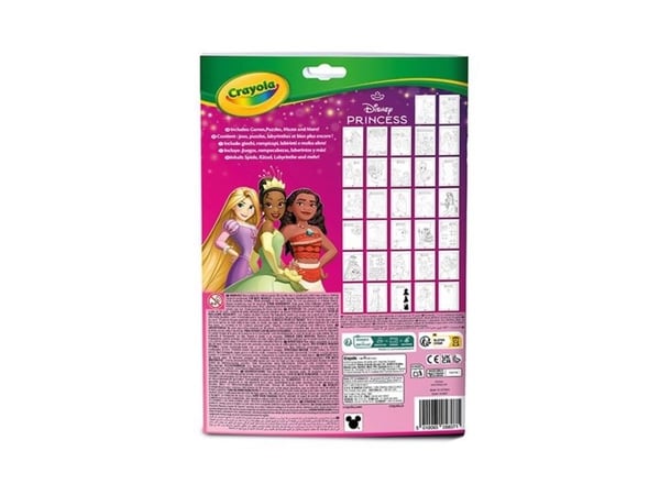 Crayola farge- og aktivitetsbok Disney Princess