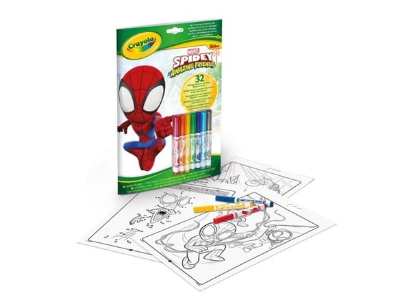 Crayola Coloring & Activity Album Spidey