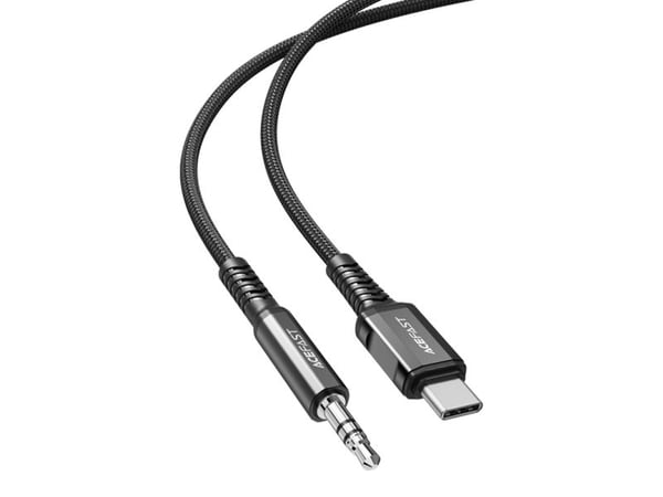 Acefast USB-kabel 1,2 m svart (6974316280620)