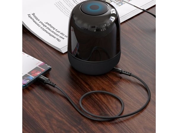 Acefast USB-kabel 1,2 m svart (6974316280620)