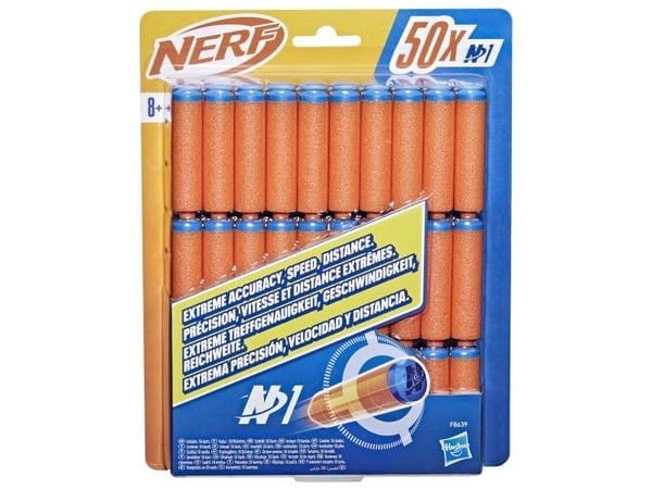 NERF N1 Series-kassetter, 50 stk
