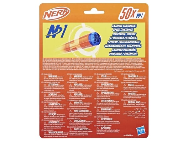 NERF N1 Series-kassetter, 50 stk