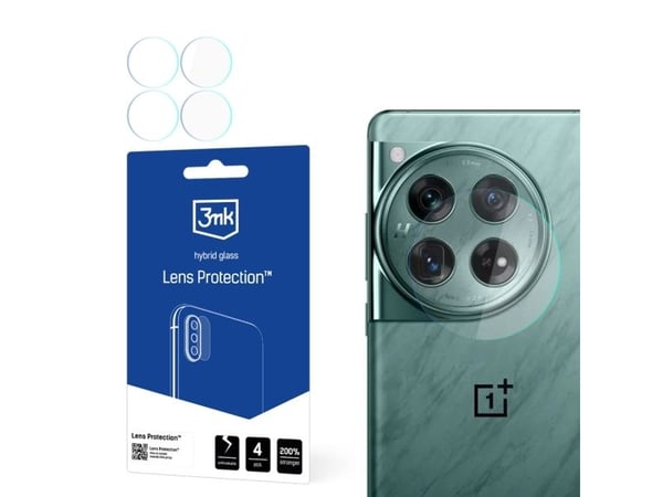 3MK 3MK Lens Protect OnePlus 12 5G kameran objektiivin suojaus 4kpl