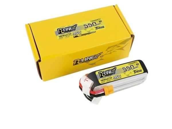 Gens Ace &amp; Tattu 550mAh 14.8V 95C Tattu R-Line Gens Ace Gens Ässä