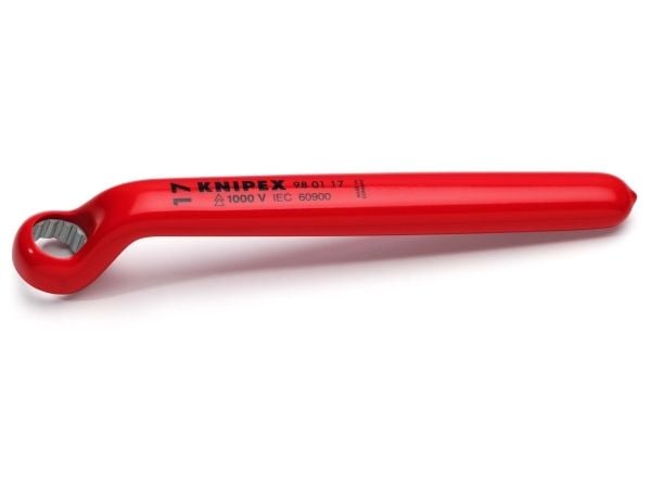Knipex 98 01 17, Kromvanadiumstål, Röd, 17 mm, 205 mm, 184 g, 1 styck