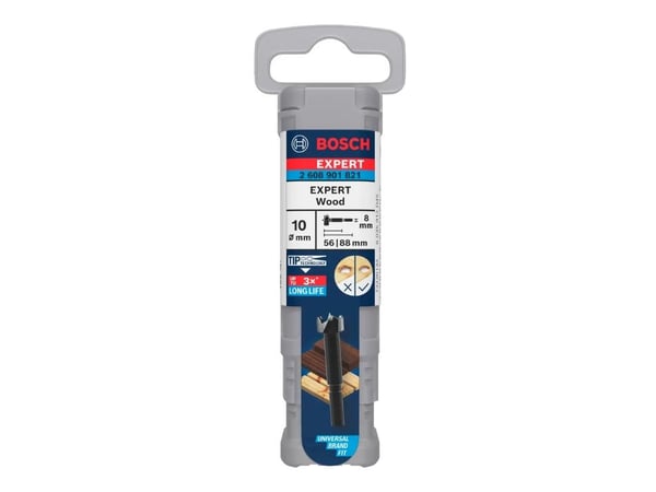 Bosch 2 608 901 840, Pora, Oksaporanterä, Oikeanpuoleinen kierto, 4 cm, 88 mm, Puu