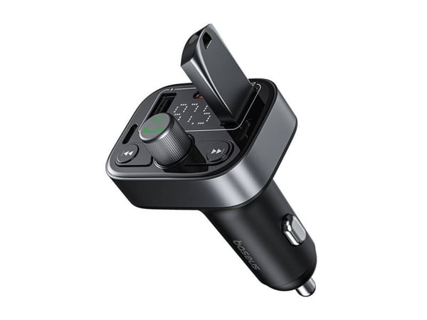 Baseus SUP0003754, Digital, FM, 87,5 - 108 MHz, LED, Bluetooth, Cigarr tändare