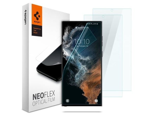 Spigen Neo Flex Film Sam S908 S22 Ultra 2 st våt applikation AFL04137