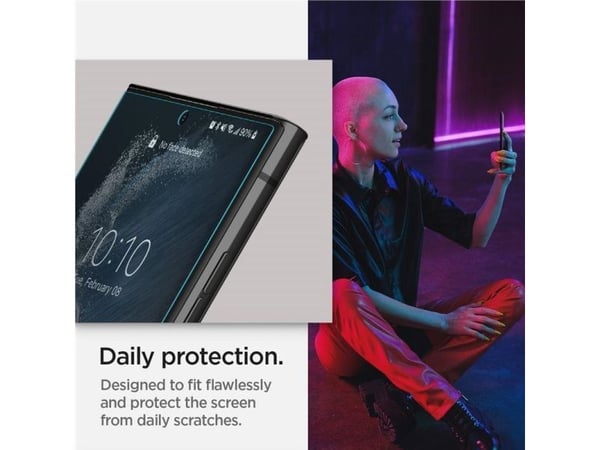 Spigen Neo Flex Film Sam S908 S22 Ultra 2 st våt applikation AFL04137
