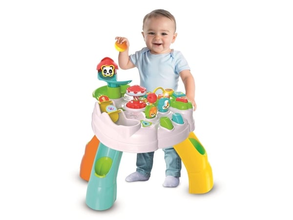 Clementoni Baby Park Activity Table, 1 år, Gir fra seg lyd, Flerfarget
