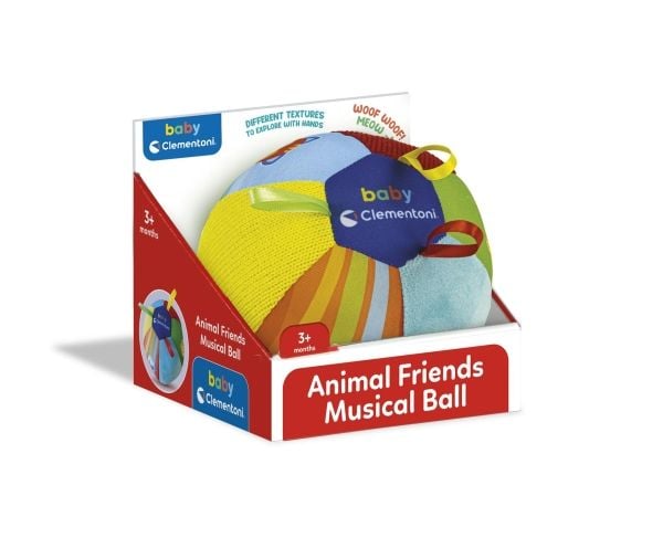 Clementoni Animal Friends Musical Ball
