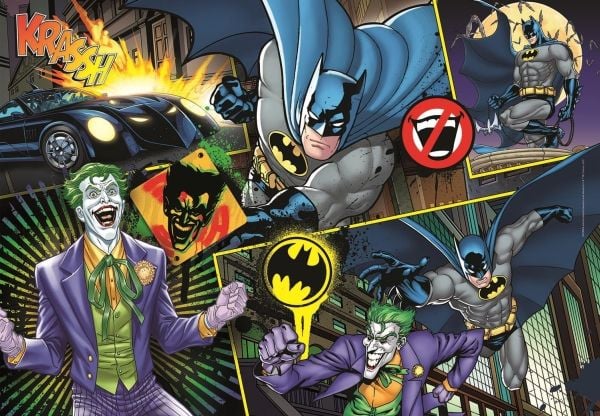 Clementoni Puslespil Batman, Super 104 brikker