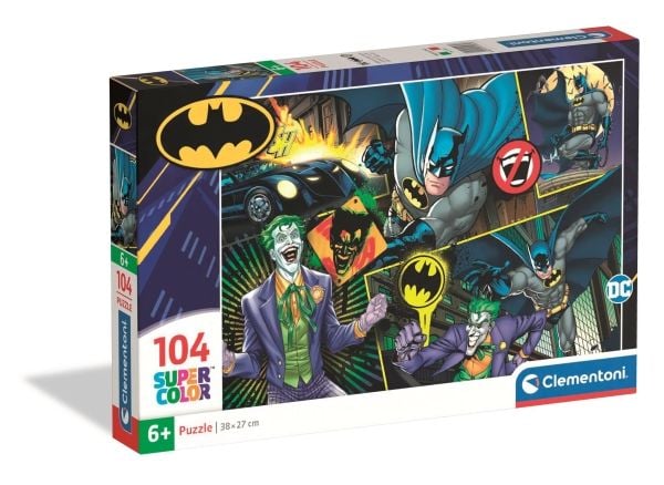 Clementoni Puslespil Batman, 104 brikker