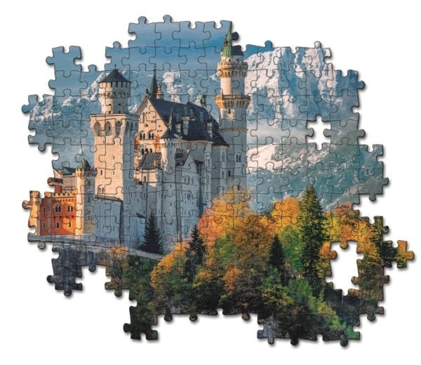 Clementoni CLE puslespill 500 HQ Neuschwanstein Castle 35146