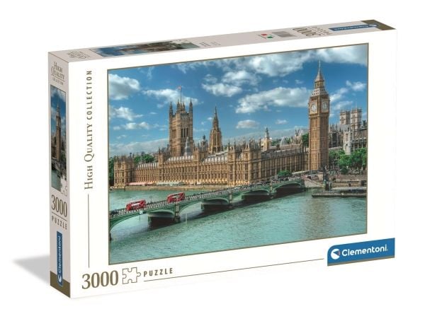 Clementoni Puslespil HQC The Houses of Parliament 20, 3000 brikker