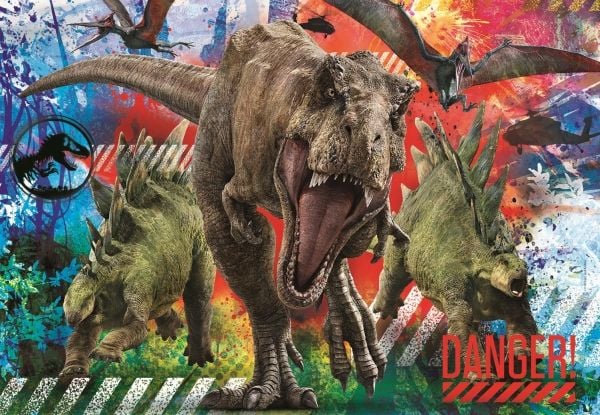 Clementoni puslespill Jurassic World, 180 brikker