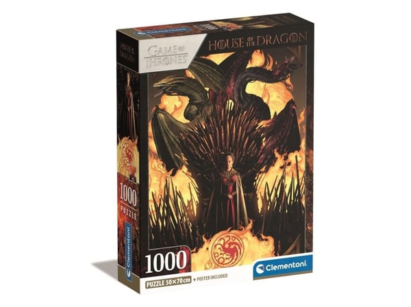 Clementoni Delione 1000 bitar – House of The Dragon