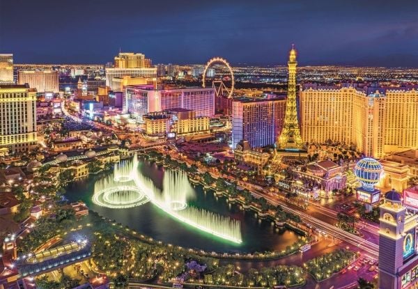 Clementoni Puslespil HQC Las Vegas, 6000 brikker