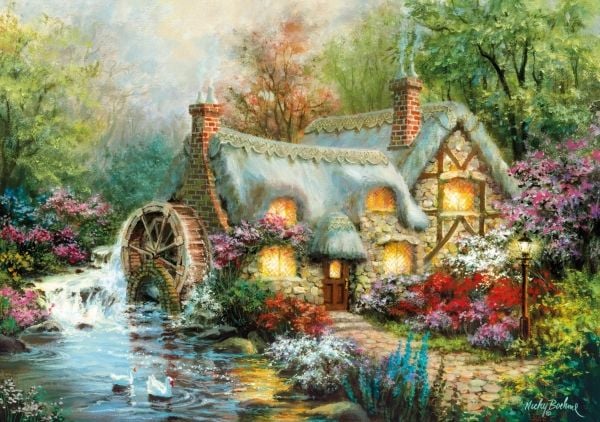 Clementoni Puslespil HQC Country Retreat 2020, 1500 brikker