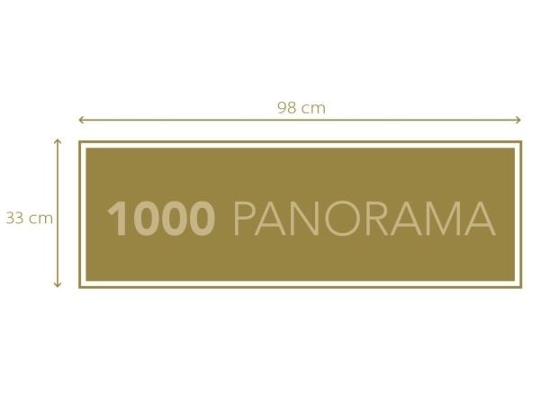 Clementoni Puslespil Panorama HQC Swining by the Ocean, 1000 brikker