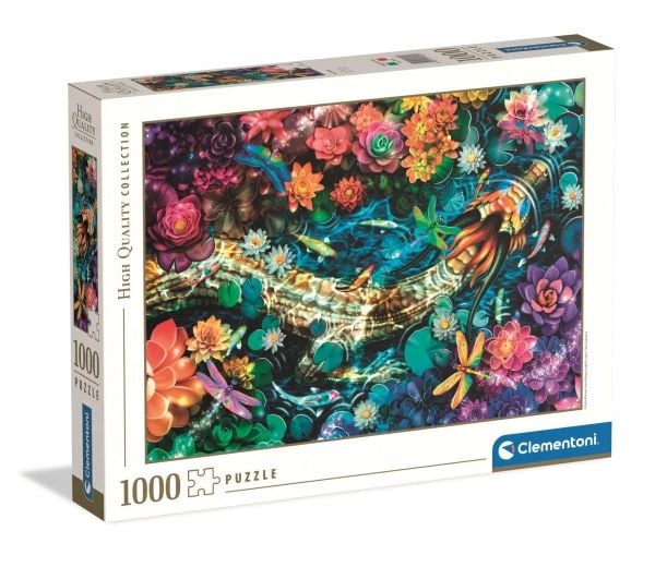 Clementoni Puzzle HQ Koi River 1000 brikker (39892)