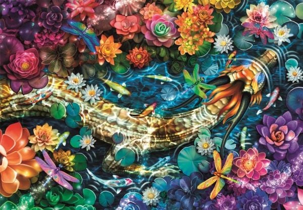 Clementoni Puzzle HQ Koi River 1000 palaa (39892)