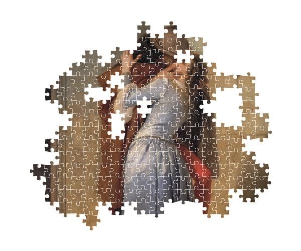 Puslespill HQC Museum The Kiss-Hayez Comp, 1000 brikker